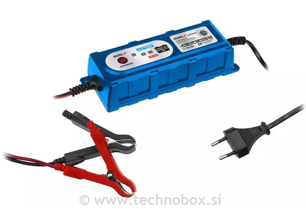 Polnilec baterije 1A/3,8A 6/12V 4-120Ah