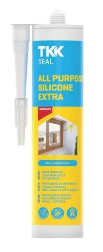 Silikon classic 280ml bel