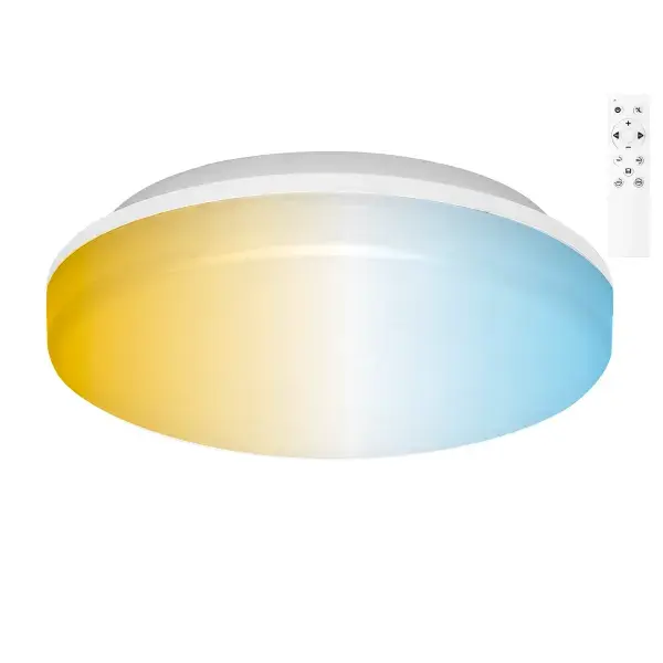 Svetilka LED 24W CCT okrogla IP54 dalji.