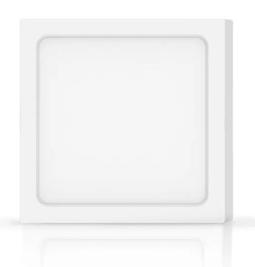 Svetilka LED n/o 18W 4000K kvadrat bela