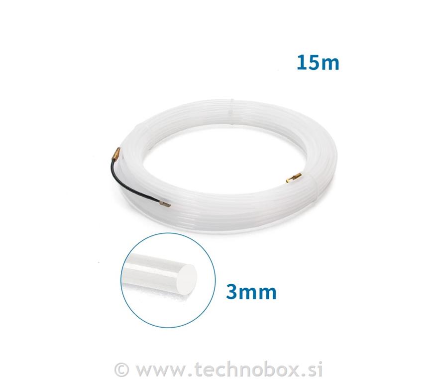 Sonda vlečna nylon fi3mm x 15m