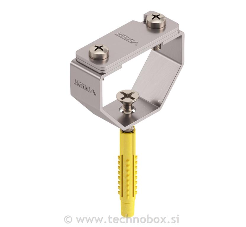 Nosilec valjan zi+vijak 50mm 30x3mm INOX