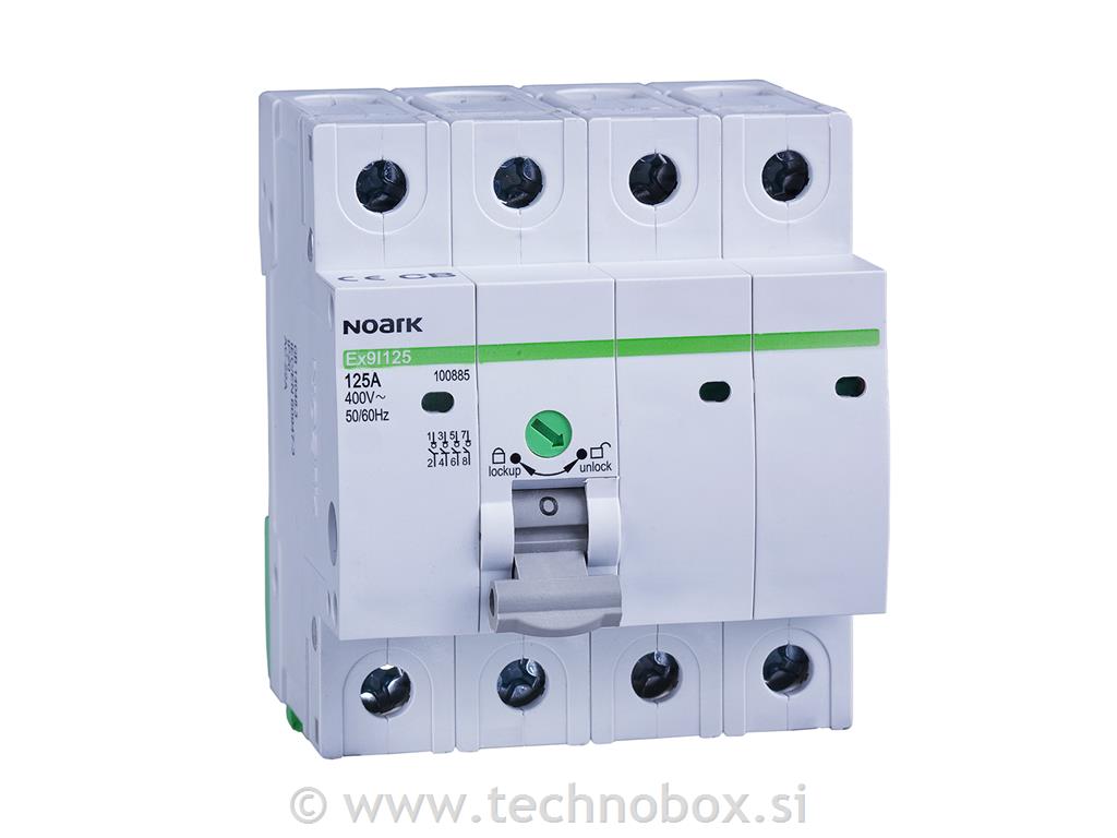 Stikalo vgradno Ex9L125 40A 4P