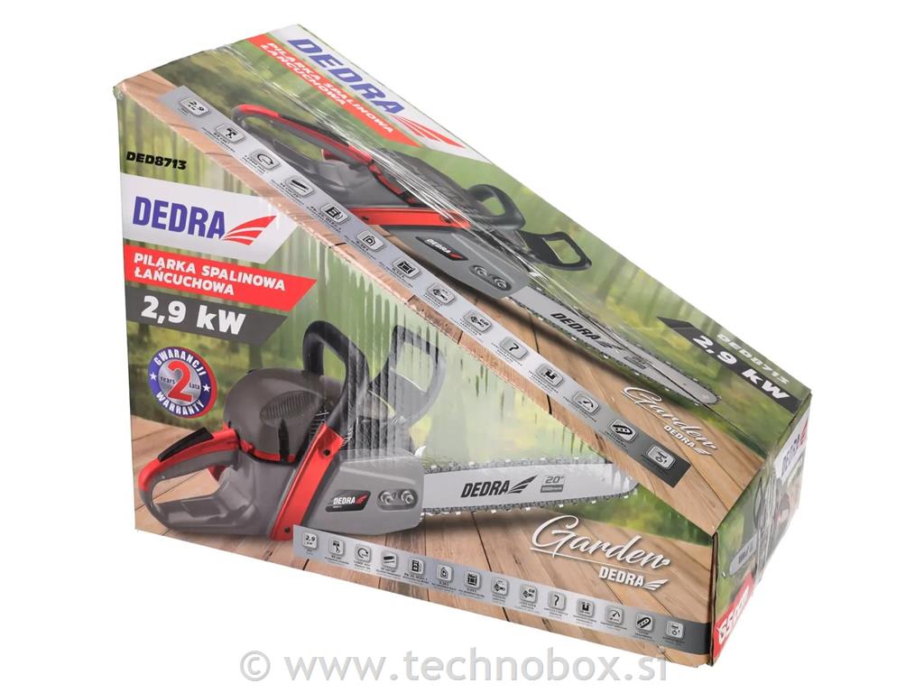 Žaga motorna 20" 2,9kW 65cc 50cm 1,6mm