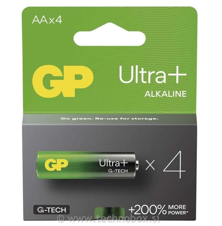Baterija GP 1,5V AA ULTRA PLUS
