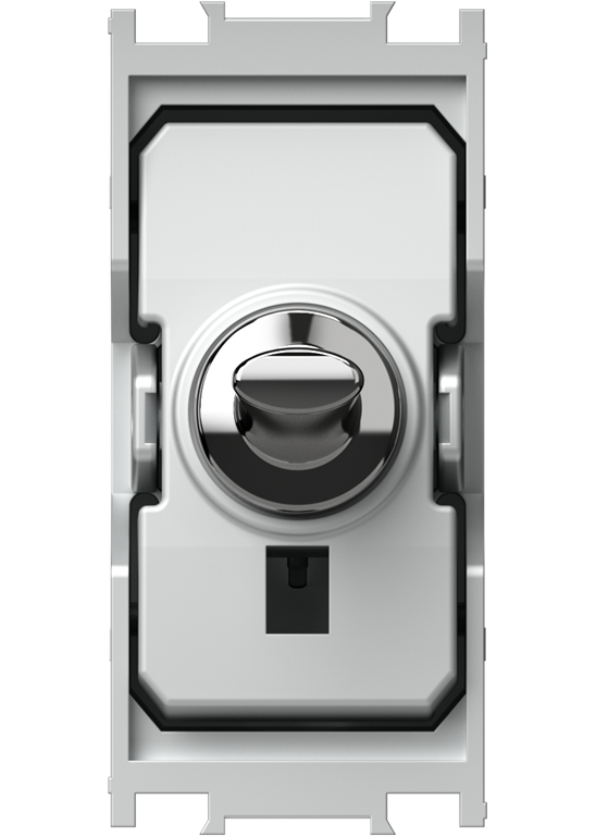 Stikalo EDGE enopolno 16A 1M krom