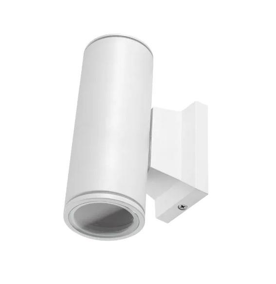 Svetilka stenska 2xGU10 bela IP65