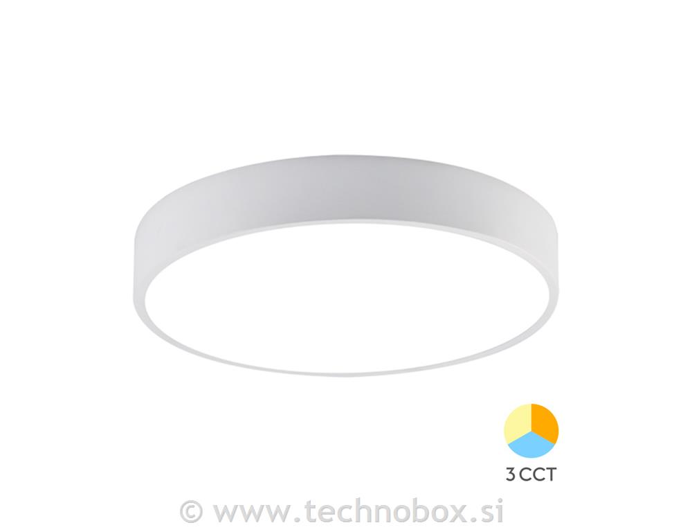 Svetilka LED BLADE fi 400mm 36W CCT bela