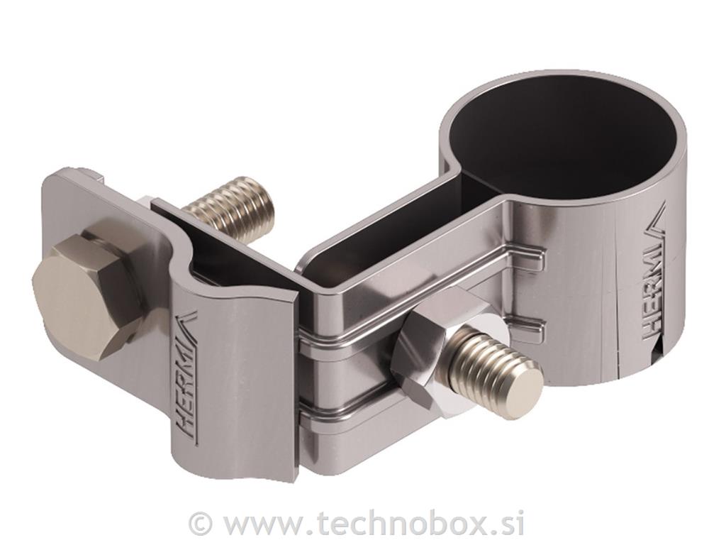 Objemka za ozemljitev 3/8" Inox