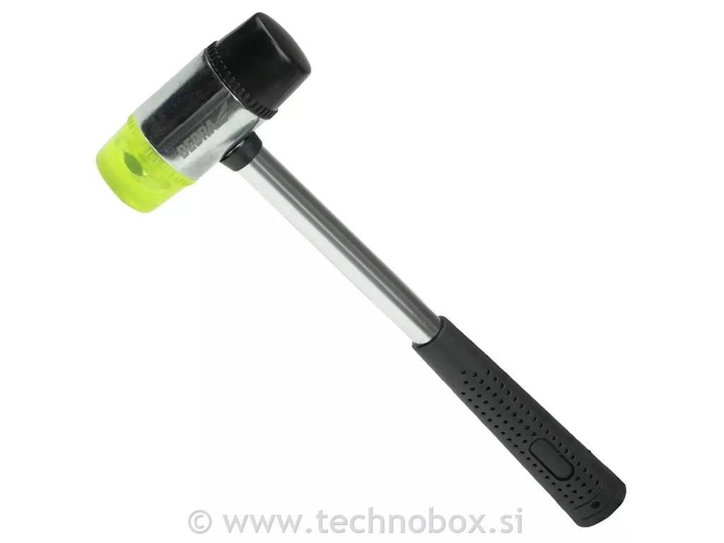 Kladivo gumi-plasti35mm fiber/guma ročaj