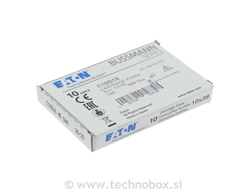 Varovalka CH 10x38 PV 16A