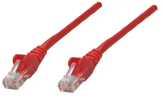 UTP Cat.6 patch kabel 1,5m rdeč