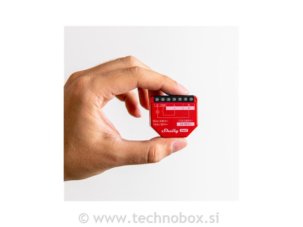 Stikalo WiFi Shelly 1PM Gen3