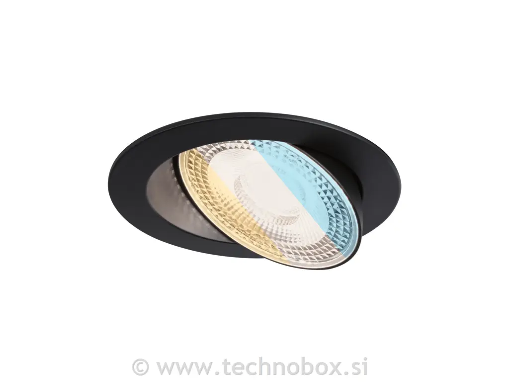 Svetilka AUMUS 5W 2700-6500K 180st.črna