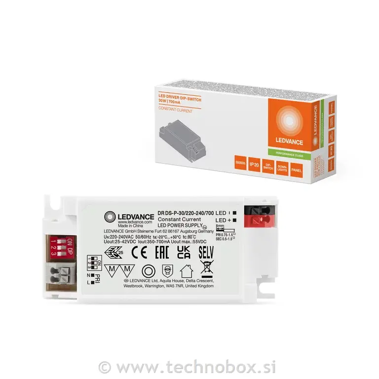 Napajalnik LED DR DS-PFM-30/220 700mA