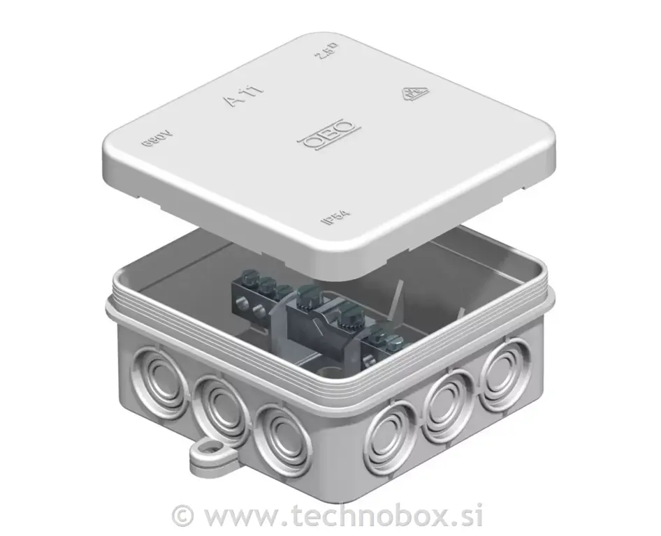 Doza zbiralka za izenač.potenc.kopalnic