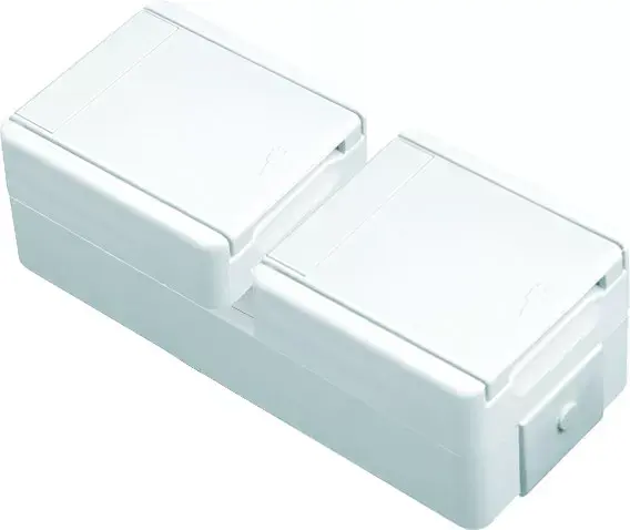 Vtičnica dvojna n/o FONTANA vertikalna b