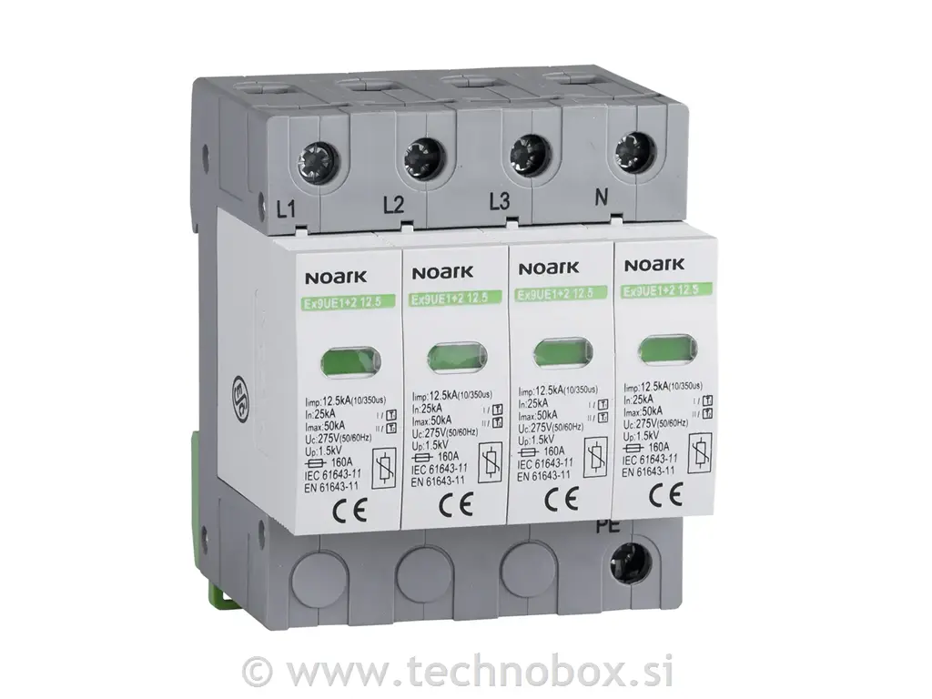 Zaščita prenap.4p klasa 1+2 (B+C) 12,5kA