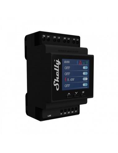 Stikalo Shelly Pro 4PM 4 kanalni