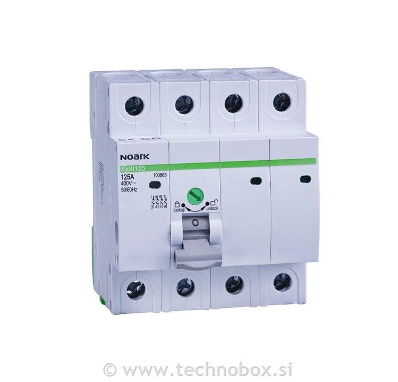 Stikalo vgradno Ex9L125 25A 4P