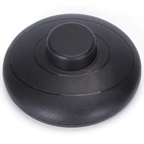 Stikalo enosmerno nožno črno