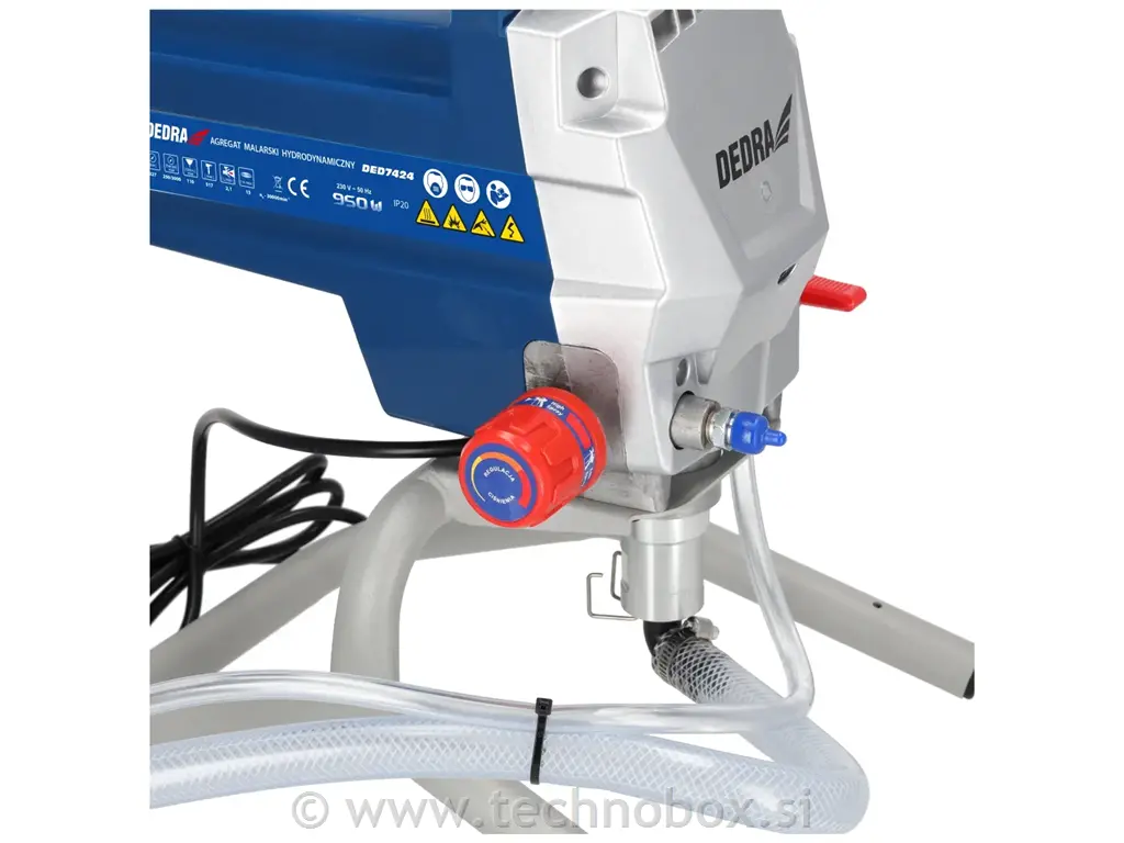 Enota za barvanje z pištolo 950W 15m cev