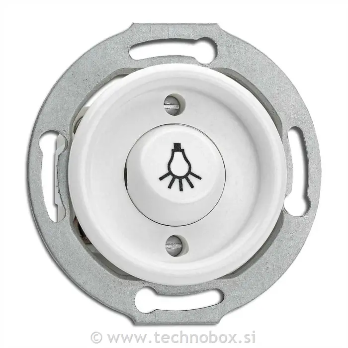 Tipkalo p/o luč Duroplast belo