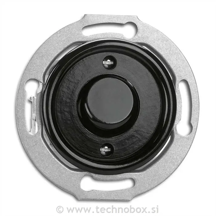 Tipkalo p/o Bakelit črno