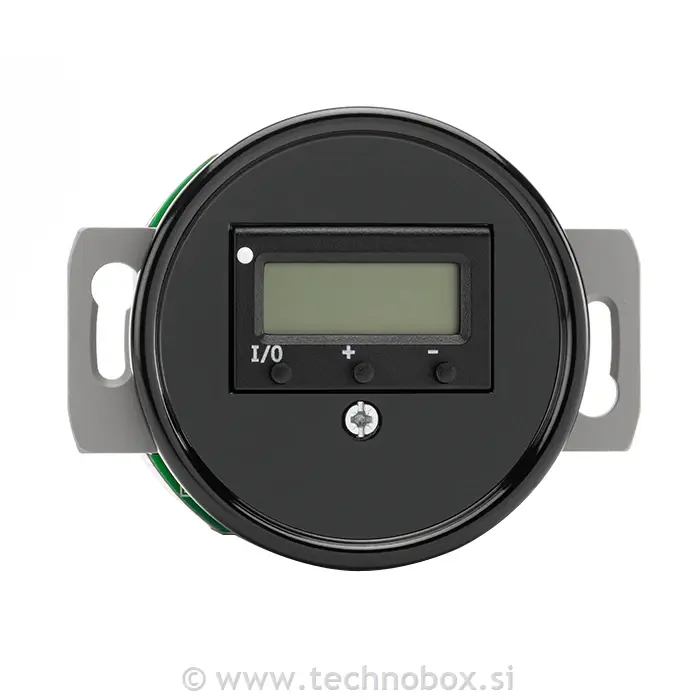 Termostat p/o digitalni Bakelit črn