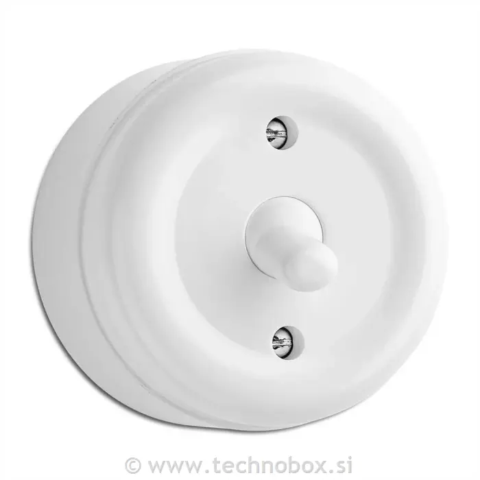 Stikalo n/o menjal. klecno Duroplast bel