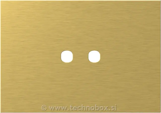 Okrasni okvir EDGE MZP 2/3M zlat-stikalo