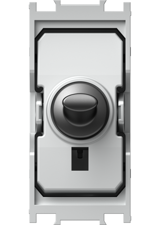 Tipkalo EDGE enopolno 16A 1M antracit