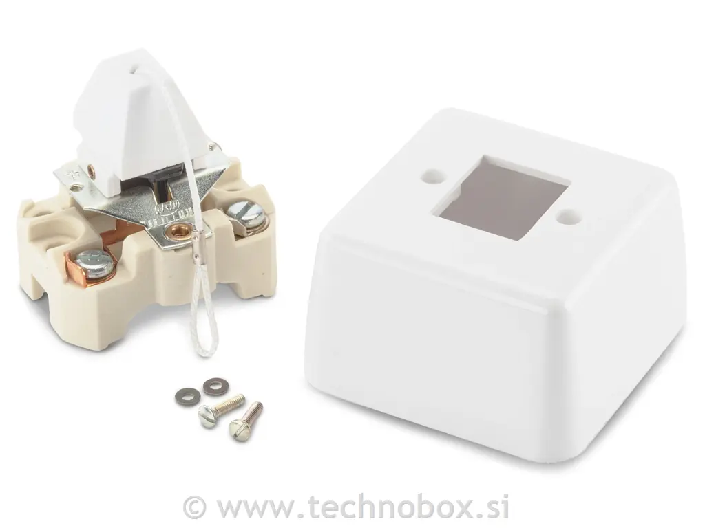 Stikalo n/o menj.potezno z vrv.Duro.belo