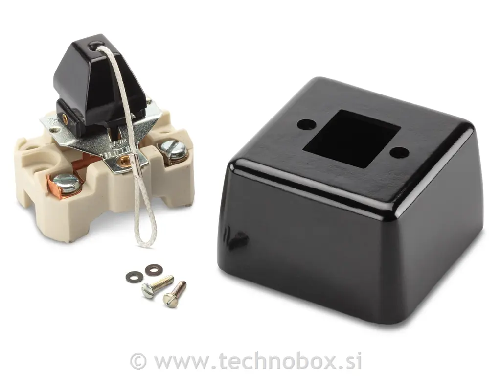 Stikalo n/o menj.potezno z vrv.Beke.črno