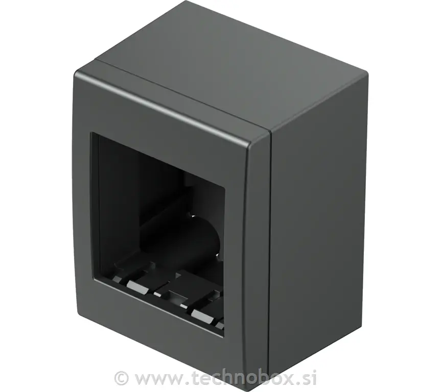 Ohišje n/o cubo 2M antracit
