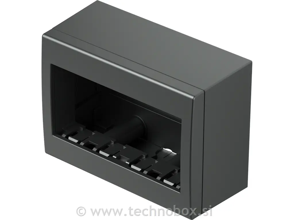 Ohišje n/o cubo 4M antracit