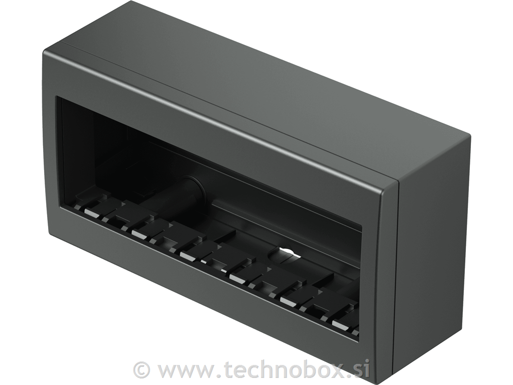 Ohišje n/o cubo 6M antracit