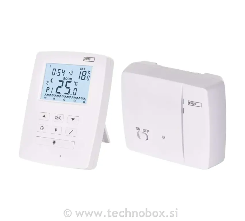 Termostat brezžični P5611OT s progra