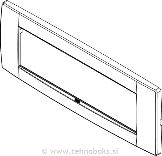 Okrasni okvir 7M bel 09657.01