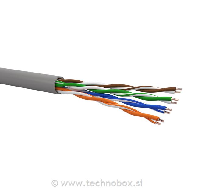 Kabel Qubix Cat.5e U/UTP 4x2xAWG24/1