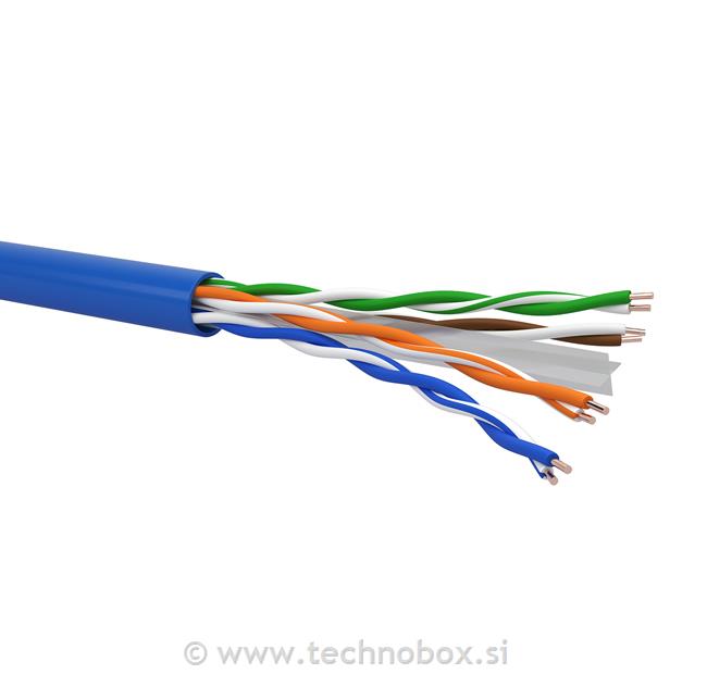 Kabel Qubix Cat.6 U/UTP 4x2xAWG24/1