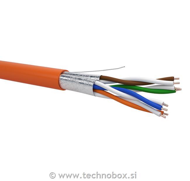 Kabel Qubix Cat.6A U/UTP 4p23AWG LSZH Cc