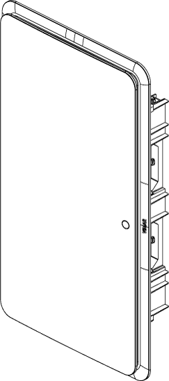 Omarica P/O 34M bela vratca IP40