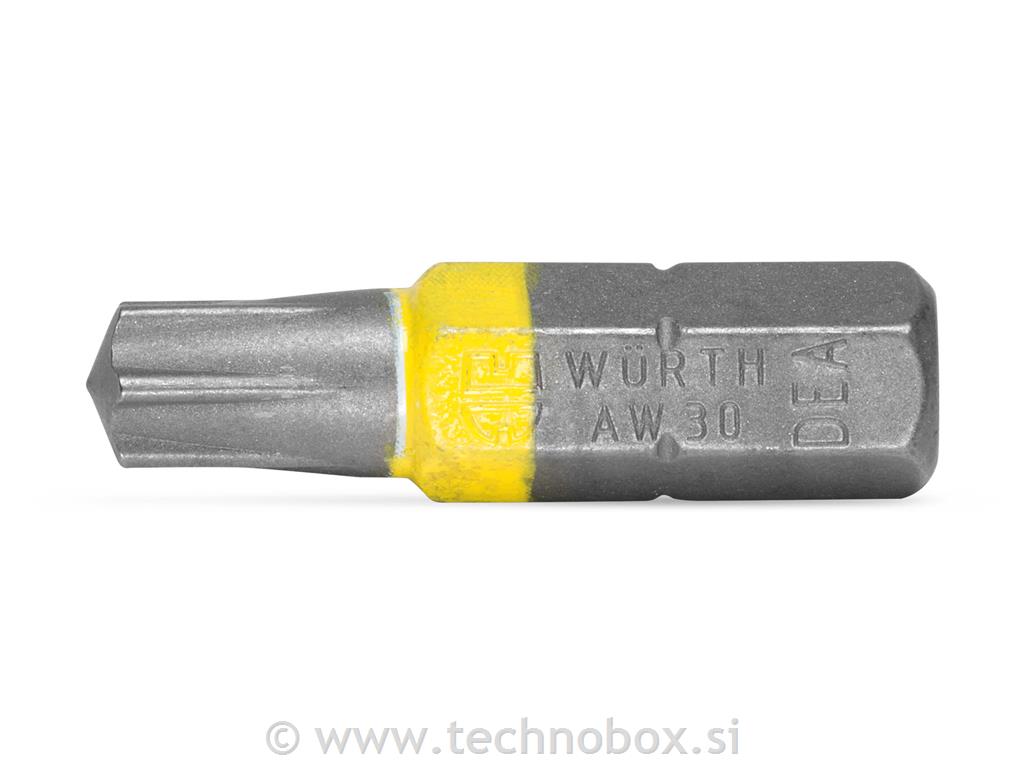 Nastavek za W vijake 1/4"6kt.L26 AW30